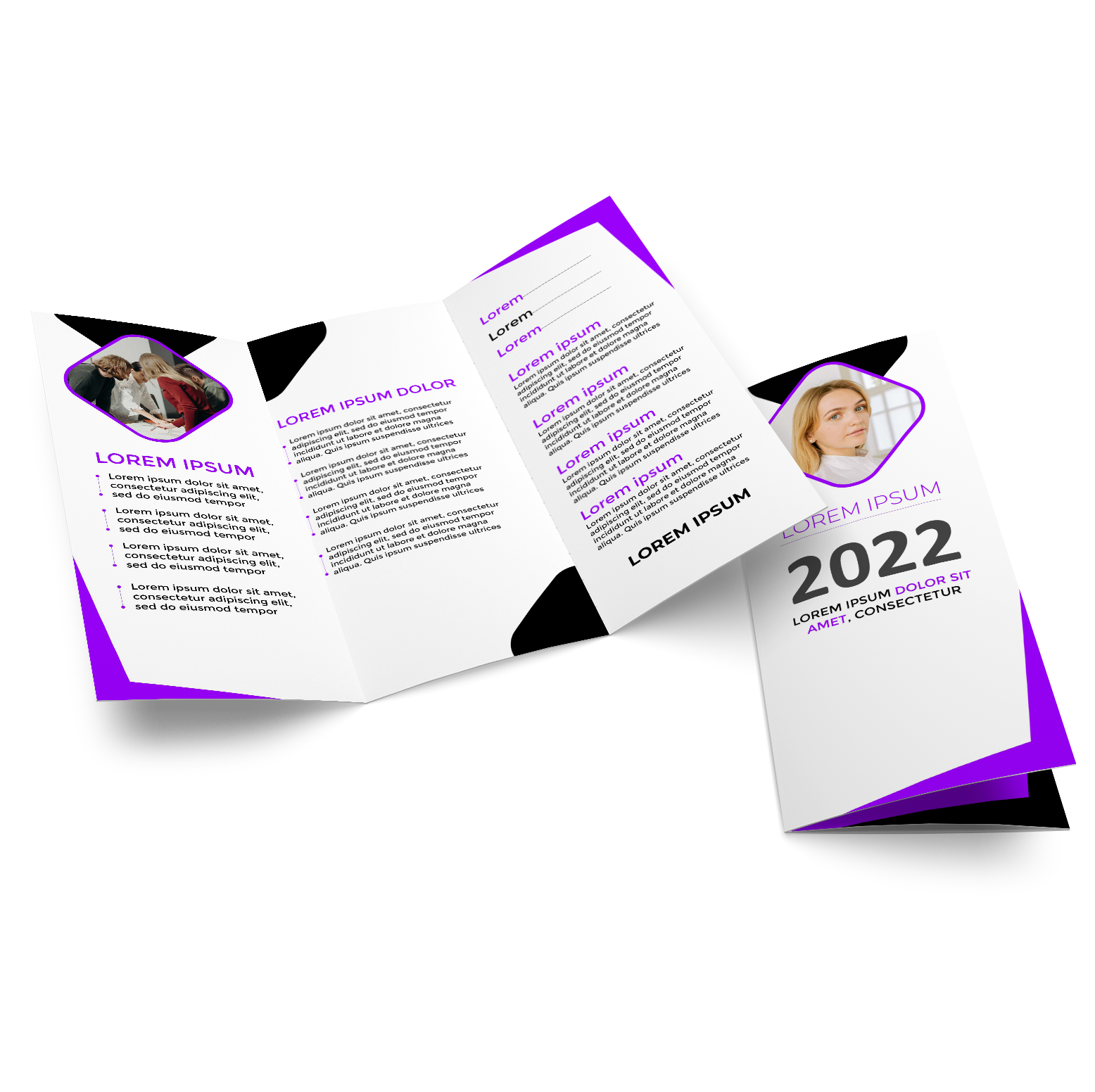 trifold brochure design #32