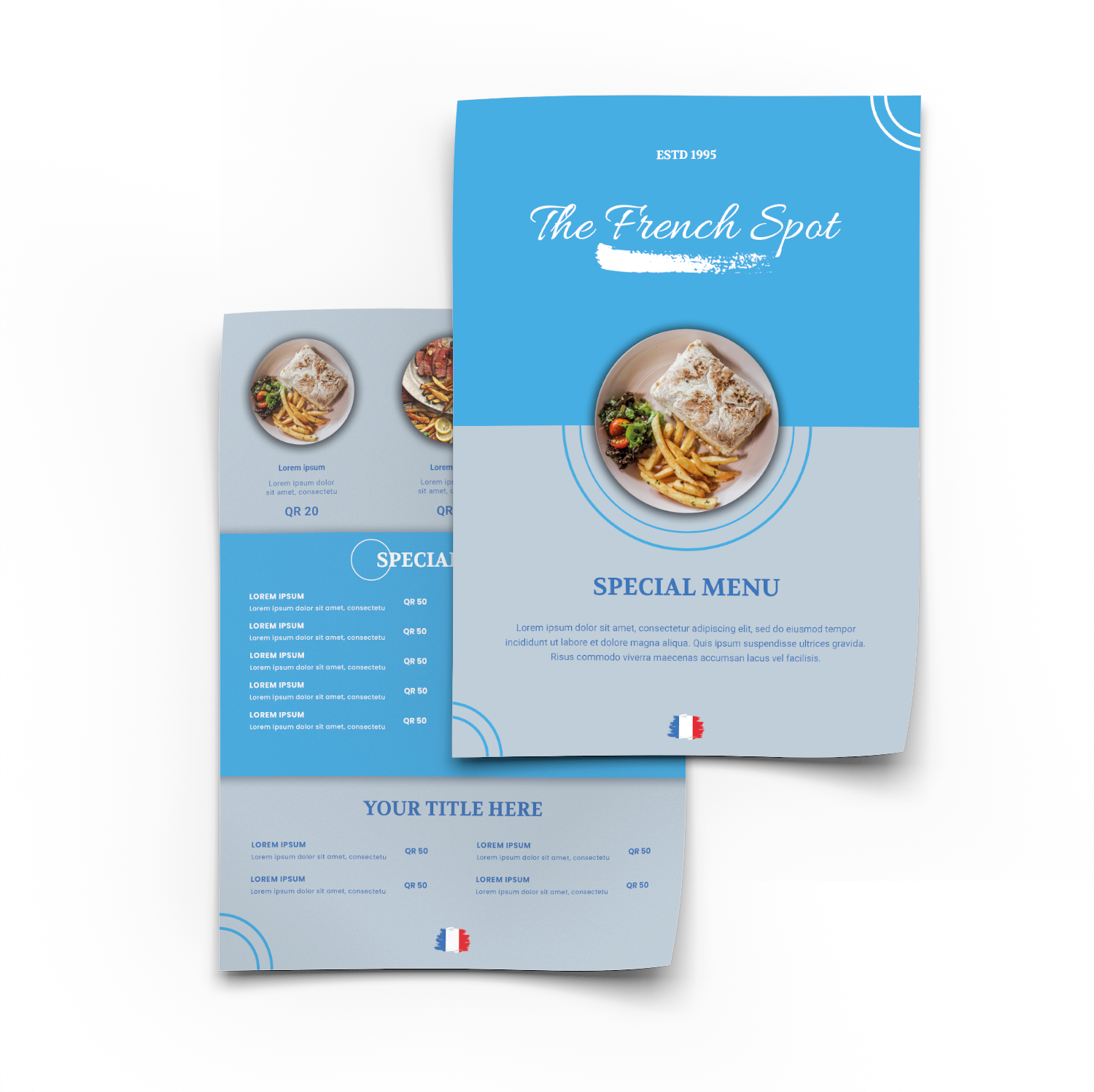 منيو طعام #٢١