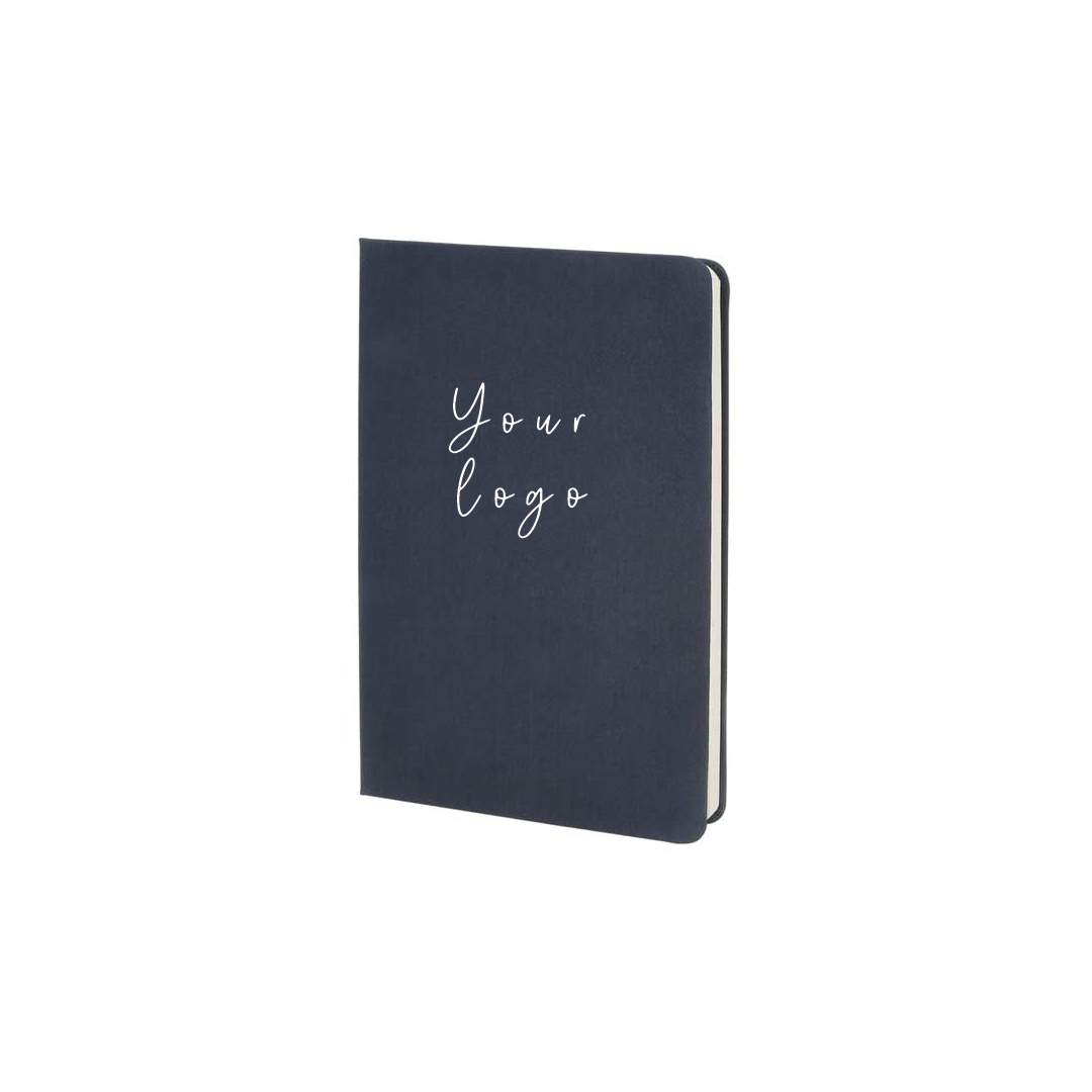 ORSHA - SANTHOME A5 rPET & FSC Certified Notebook - Navy Blue (Anti-Microbial)