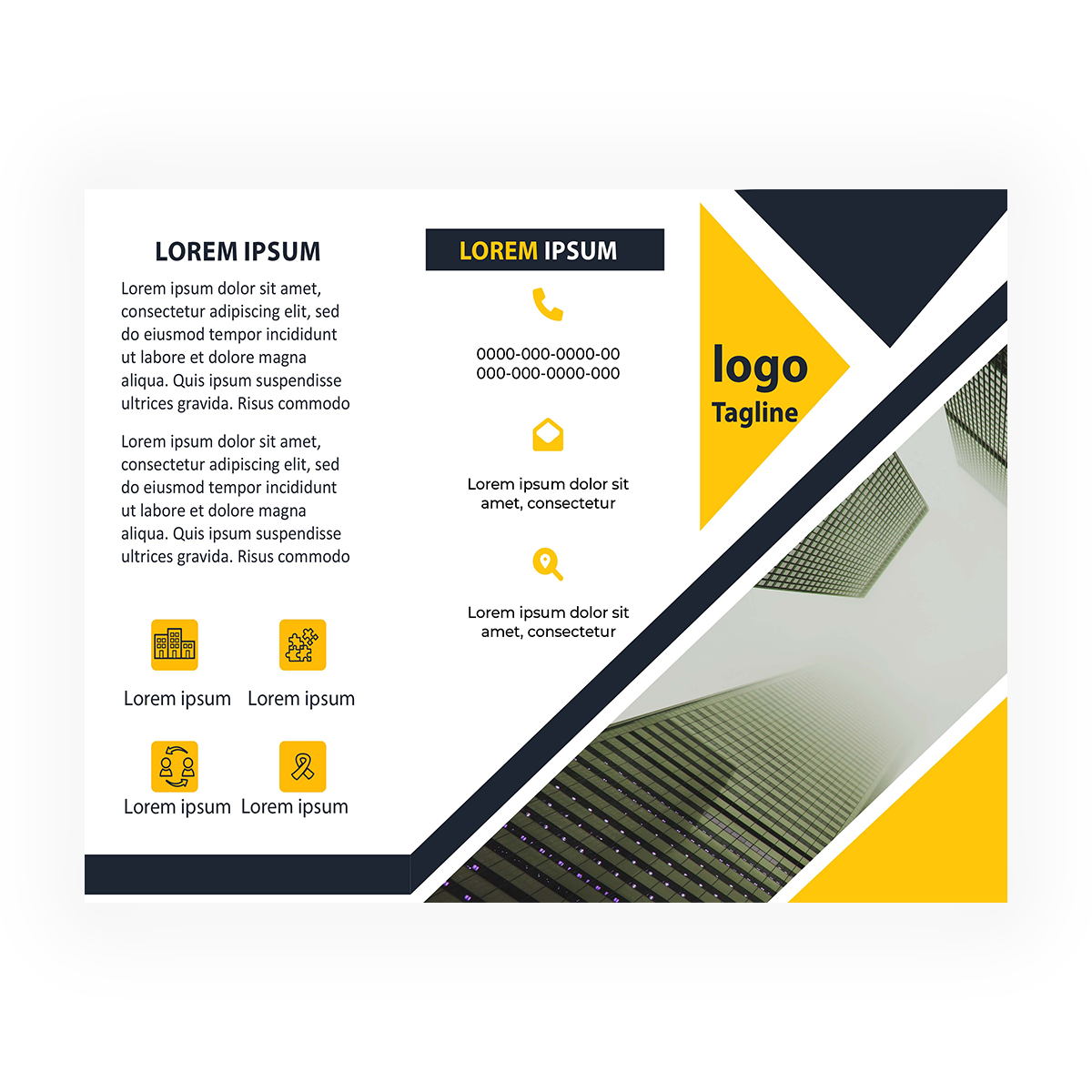 trifold brochure design #51