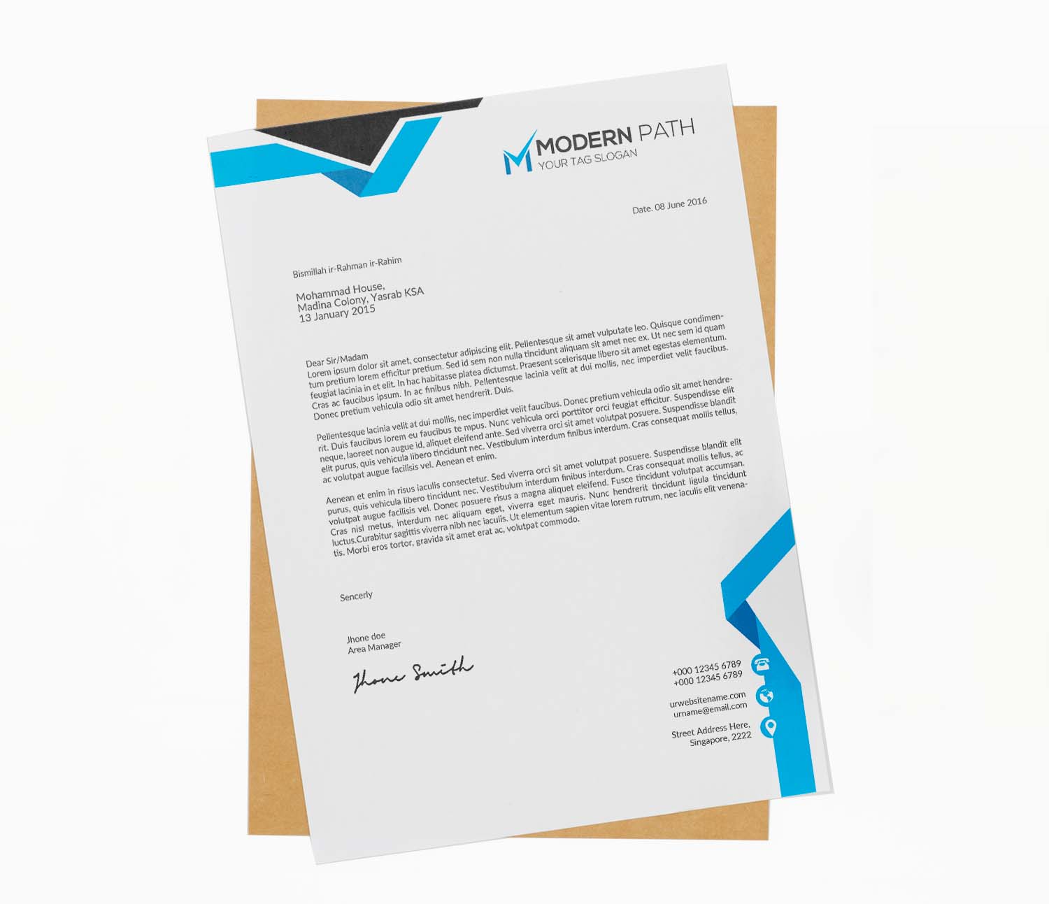 Company letterhead #27