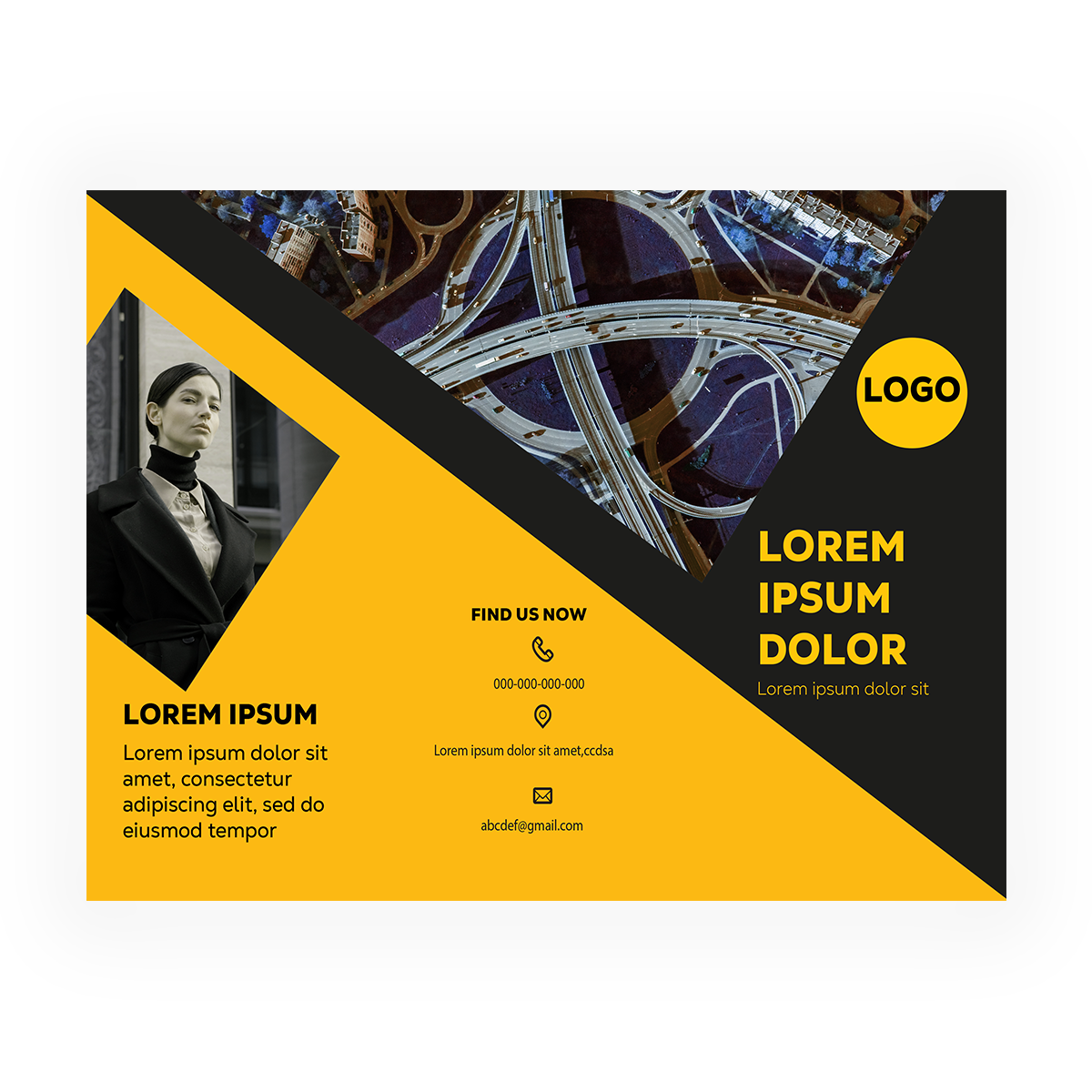 trifold brochure design #48