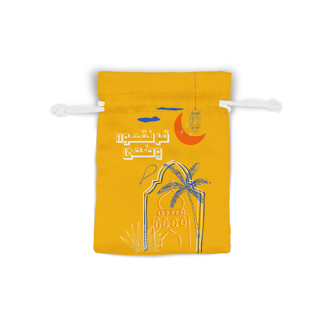 Garangao bag printed with the child's name