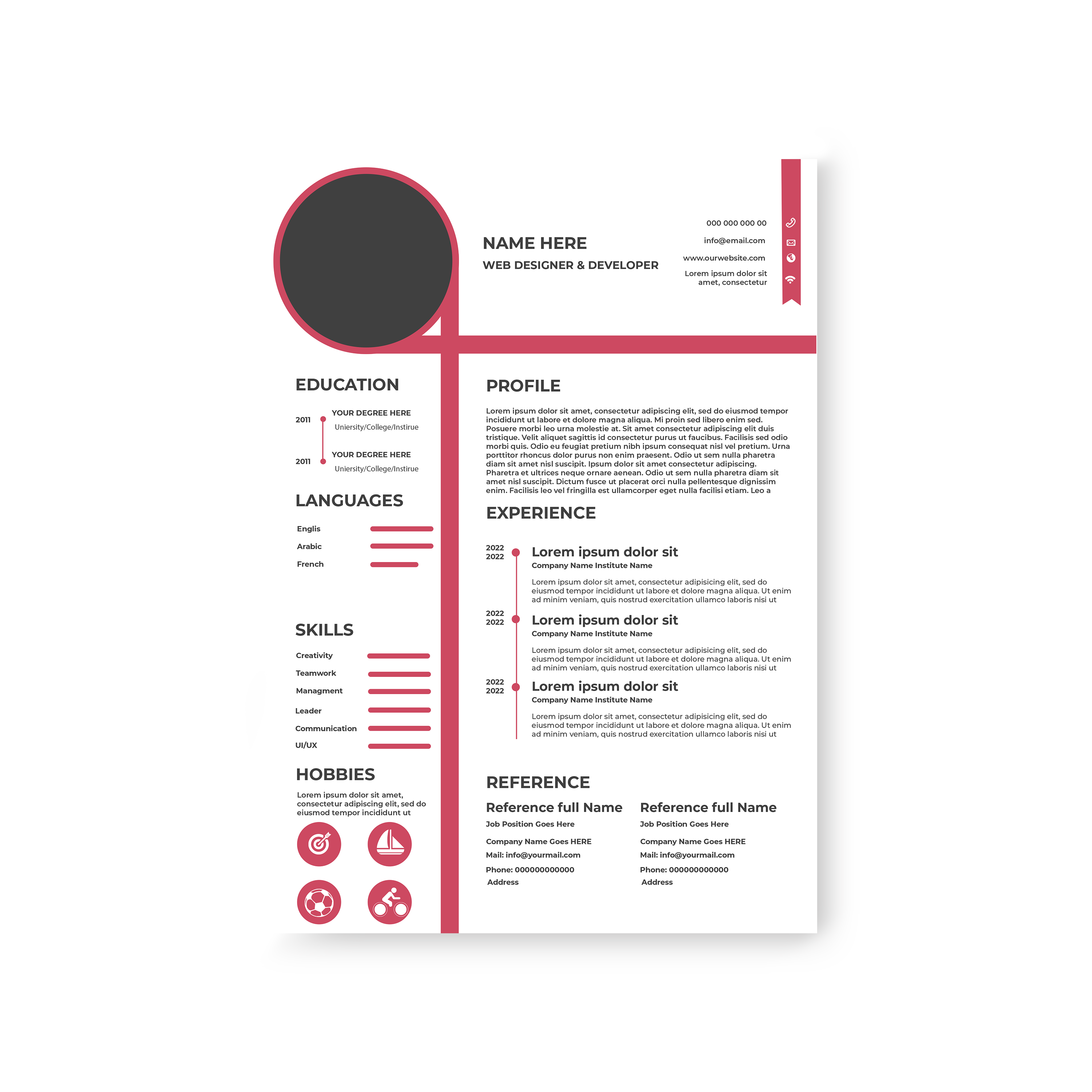 CV Design #11