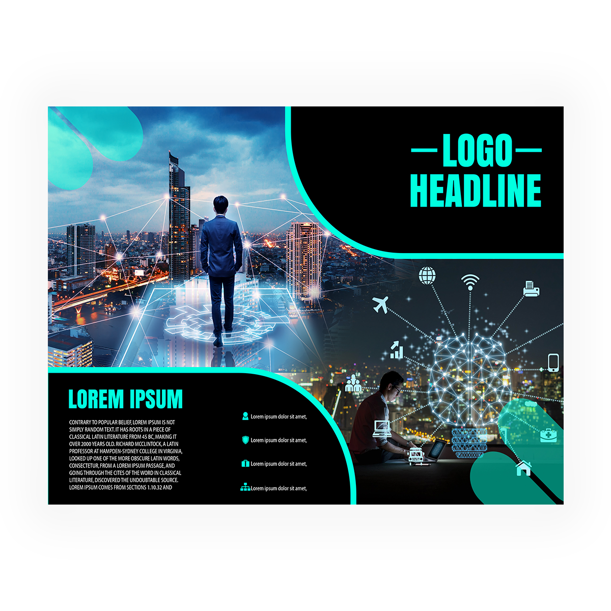 trifold brochure design #27