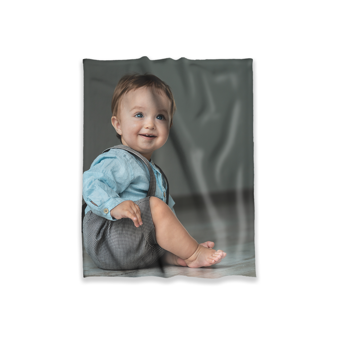 Completely printed blanket with any design you want