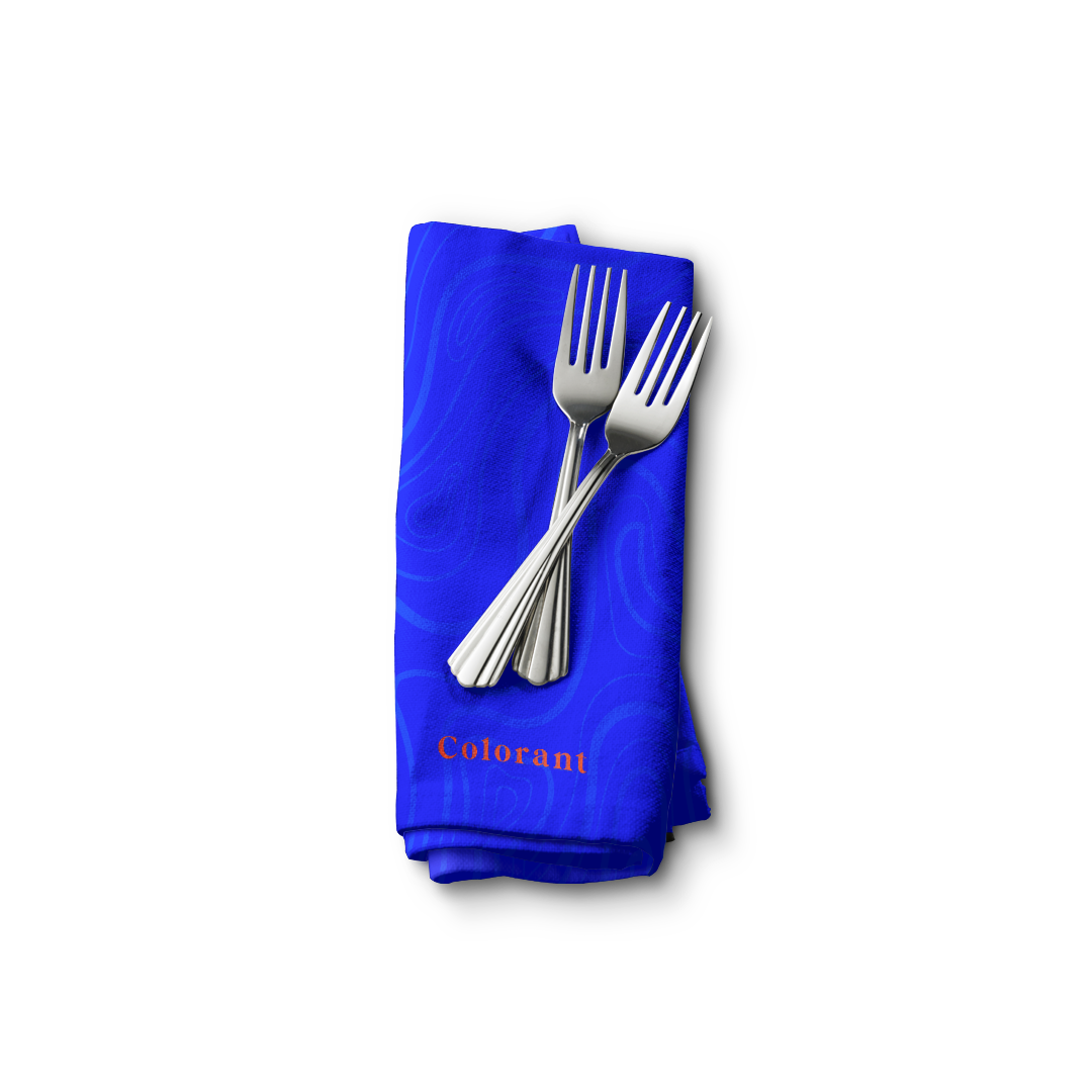 Full Printed Dinner Napkin
