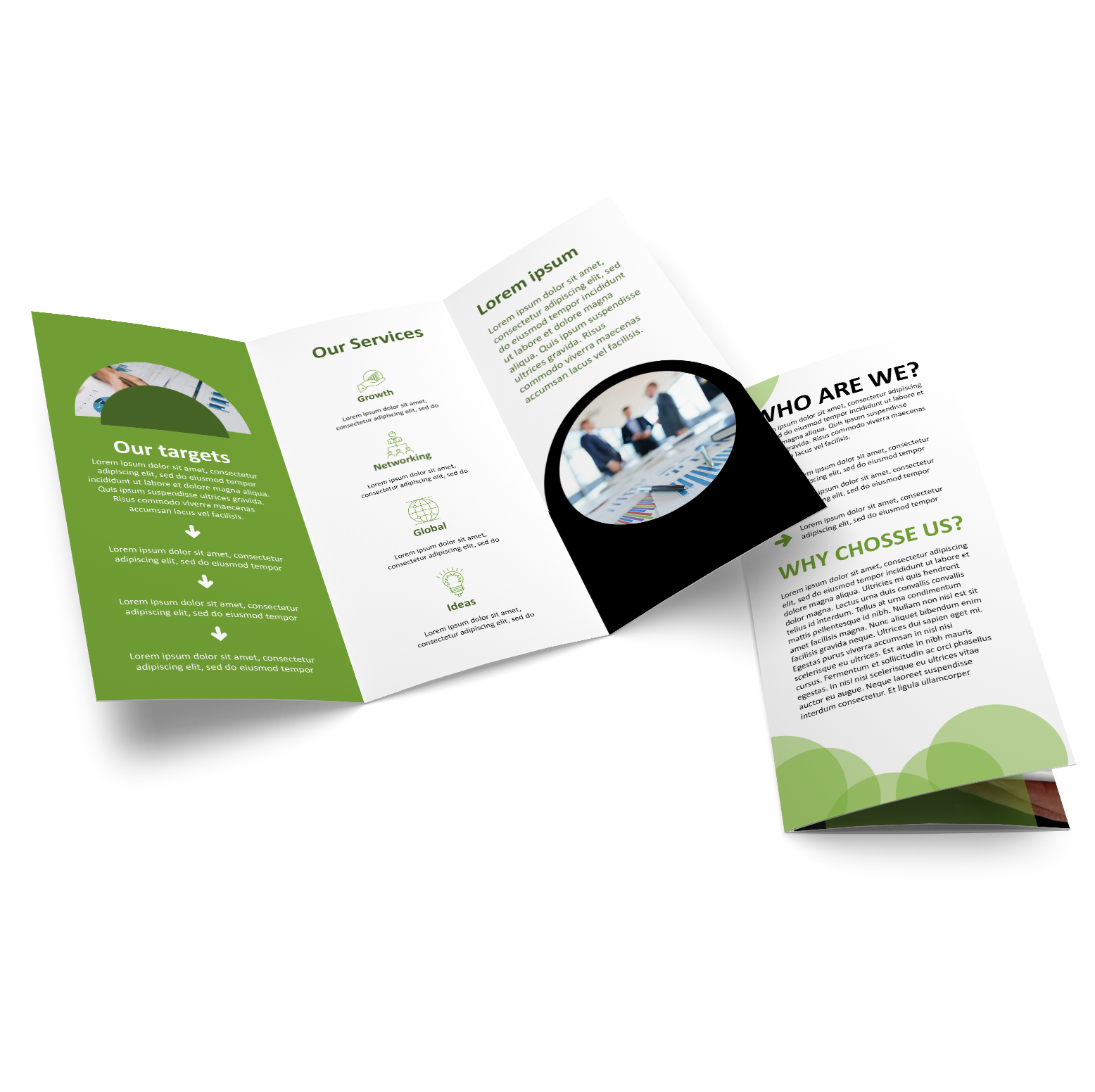 trifold brochure design #16