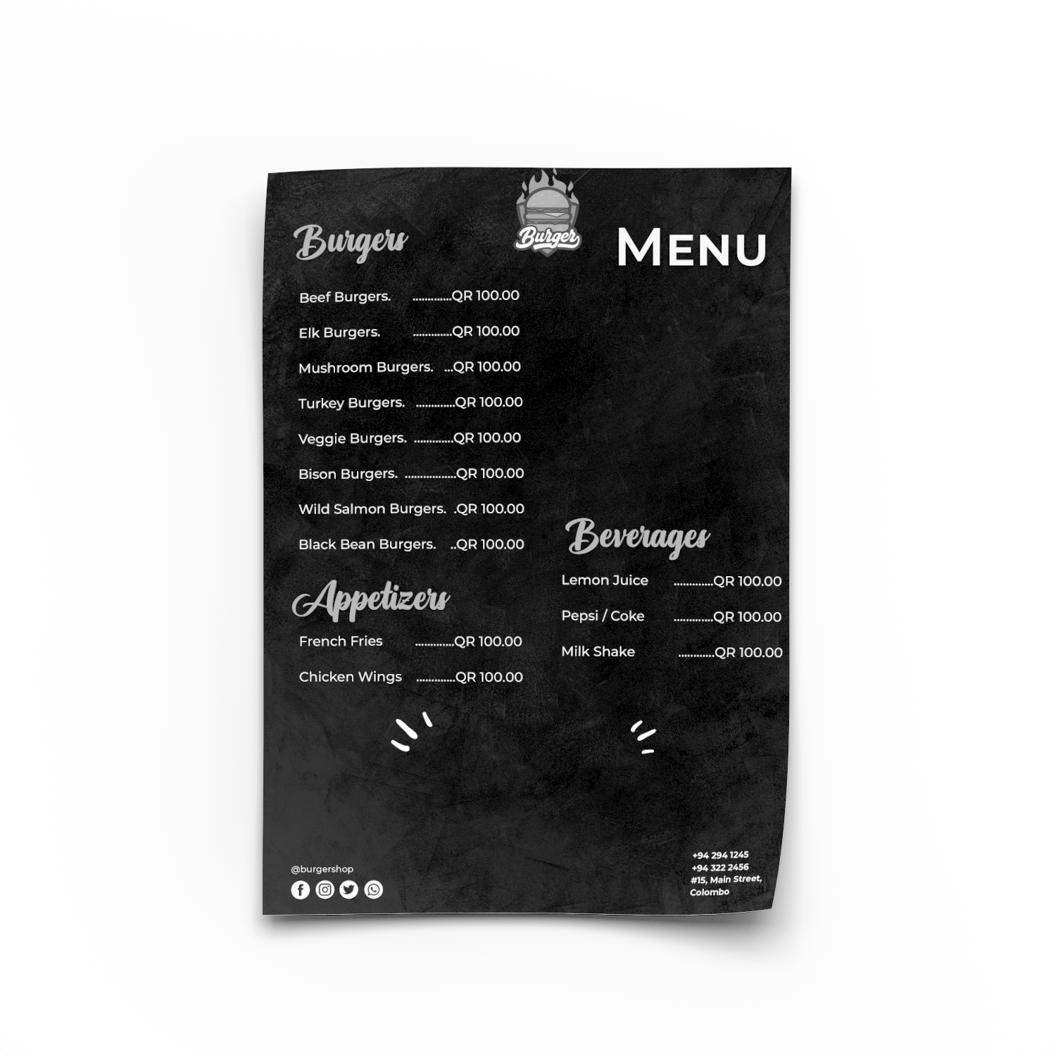 Food Menu 27
