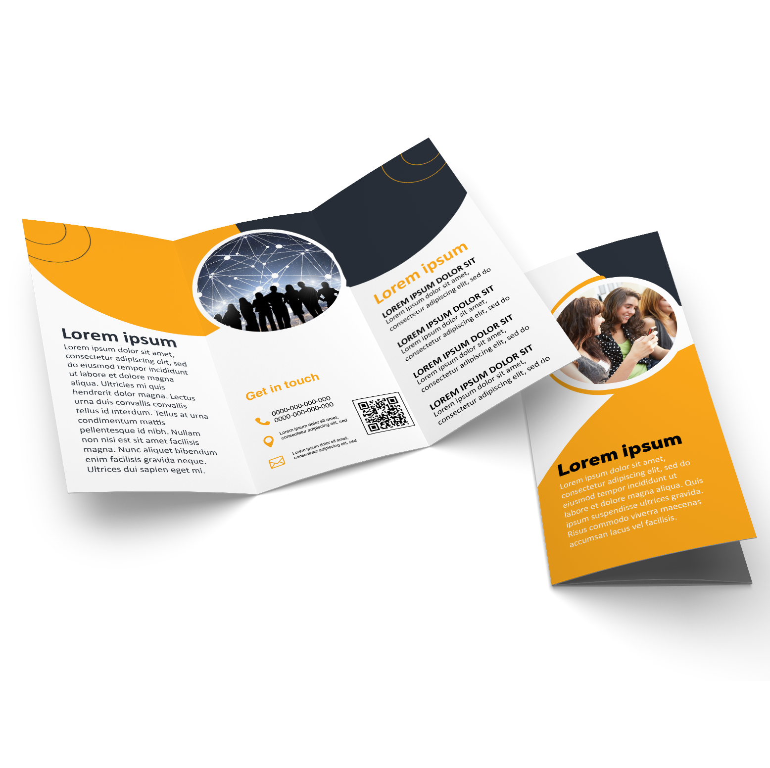 trifold brochure design #9