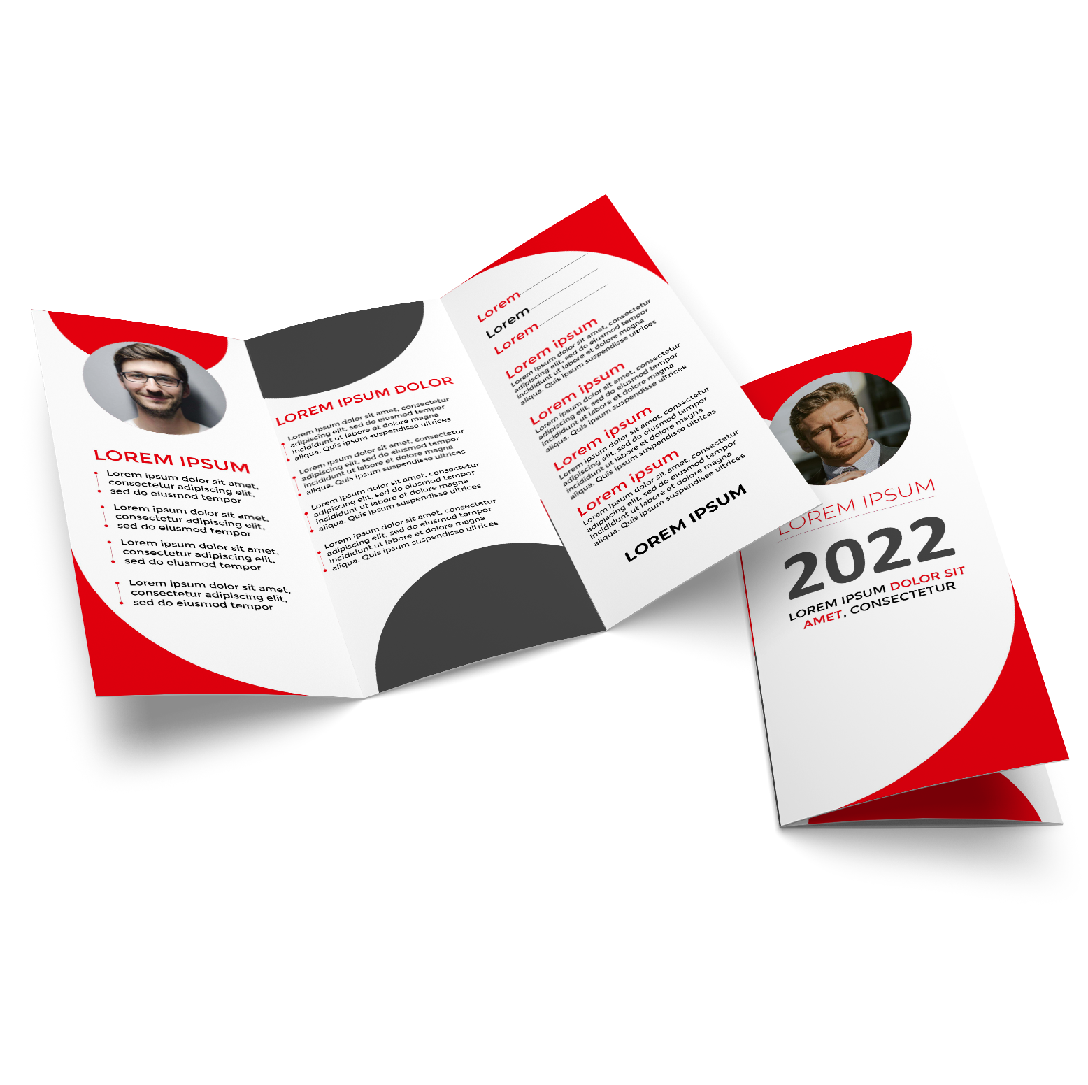 trifold brochure design #31